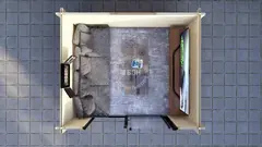 Garden room floor plan, 3.2 × 2.6 m