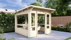 Garden gazebo, 3 × 3 m