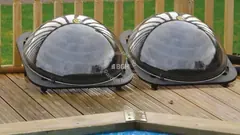 Solar heating pod