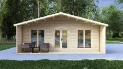 Three-bedroom Twin Skin home, 12 × 7 m