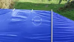 Safety cover, blue