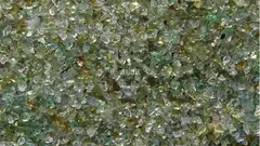 Fine glass filter media, 0.5–1 mm