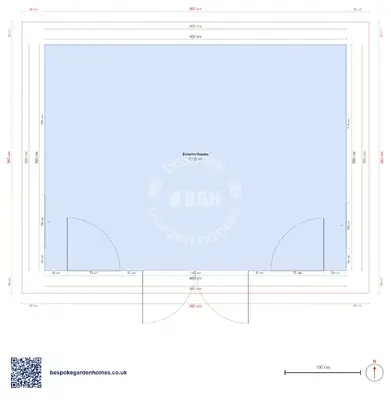 Summerhouse, 4 × 3 m