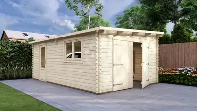 Garage, 6 × 4 m