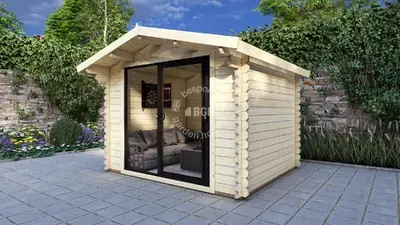 Garden room, 3.2 × 2.6 m
