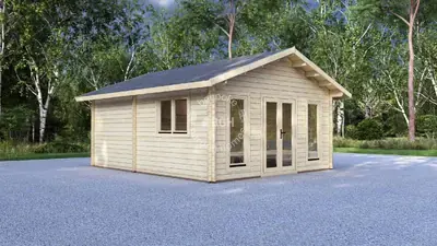 1 bedroom, 6 × 5 m