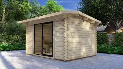 Garden room, 4 × 3 m