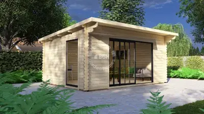 Garden room, 5 × 4 m