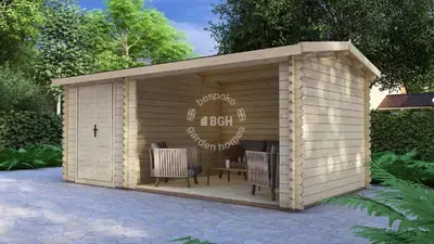 Shed & veranda, 5.7 × 3.1 m