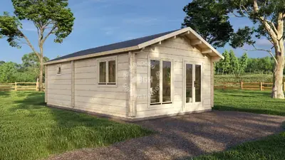 1 bedroom, 8 × 5 m
