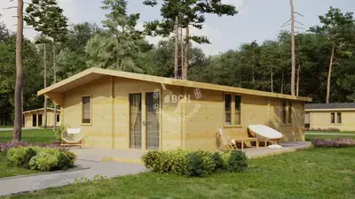 1 bedroom, 9 × 6 m